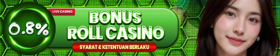 CERDAS4D Bonus Rollingan Casino 0,8%