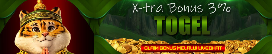 CEDAS4D Bonus Cashback Togel 3%