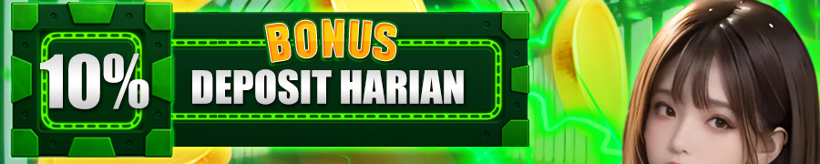 CERDAS4D Bonus Deposit Harian 10%
