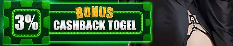 CEDAS4D Bonus Cashback Togel 3%