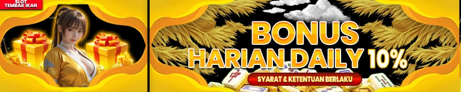 ENAK4D Bonus Deposit Harian 10%