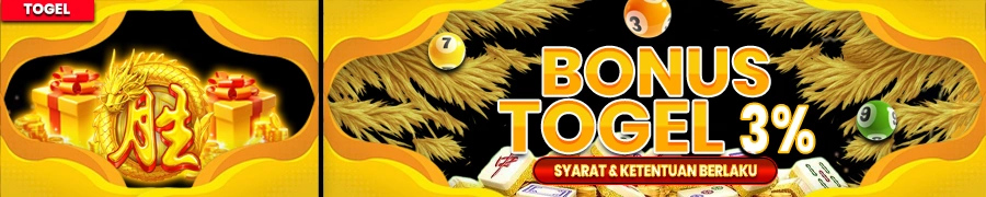 ENAK4D Bonus Cashback Togel 3%