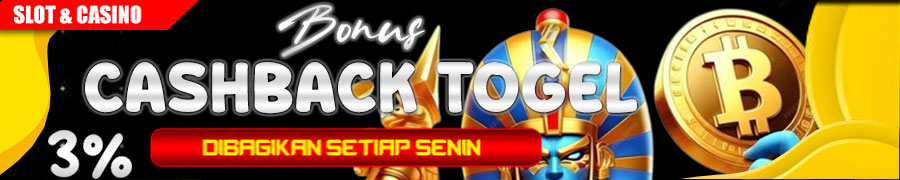 ENAK4D Bonus Cashback Togel 3%